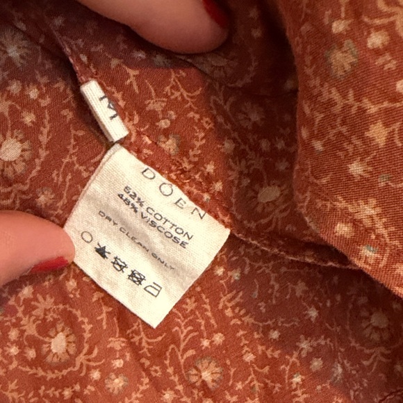 Doen Billie Jean Top Tamarillo Prarie size M - Picture 8 of 8